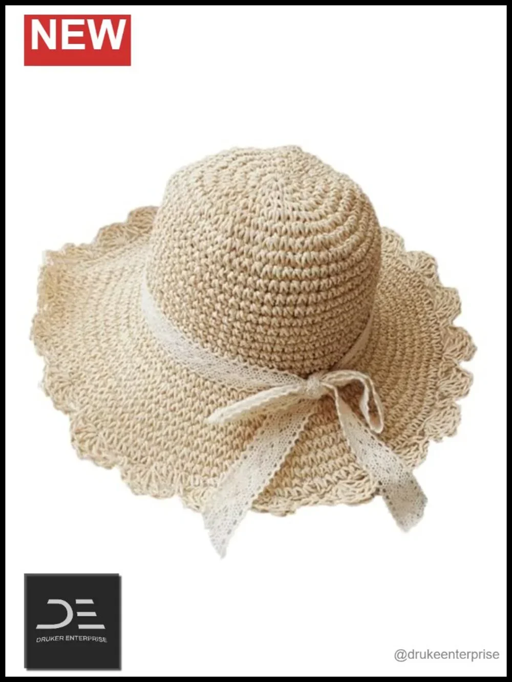 Wide Brim Packable Travel Bucket Hat with UPF 50+ Sun Protection